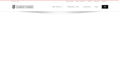 Desktop Screenshot of catholicschoolsphx.org